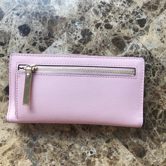 Kate Spade Large Bifold Wallet Pink - Picture 2 of 5